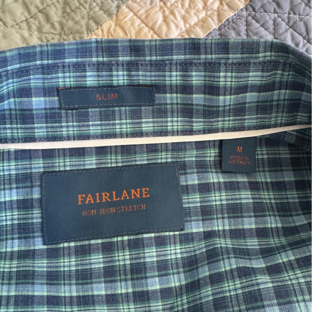 Fairlane Green Plaid Shirt